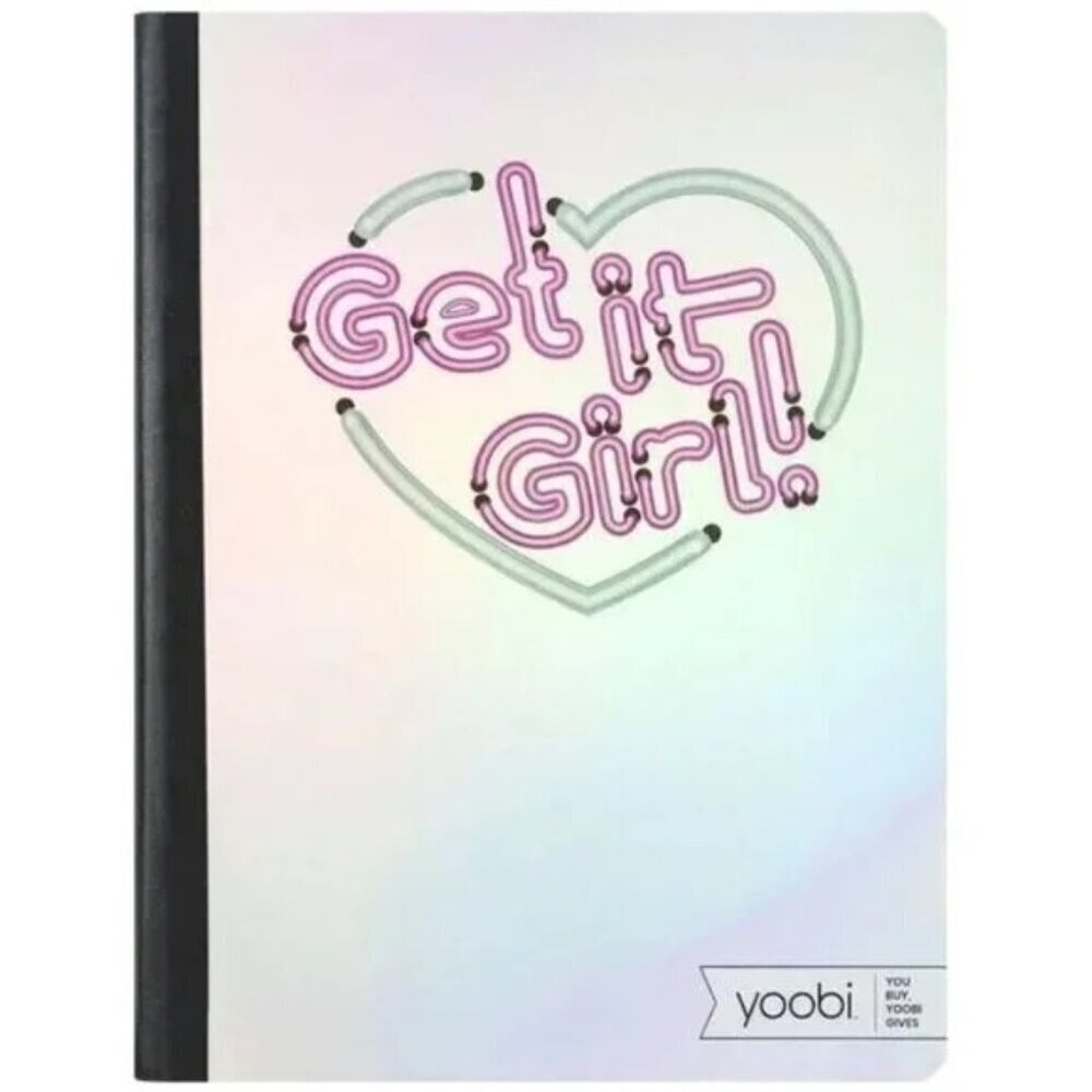 Lot Of 2 Yoobi! College Ruled Composition Notebook - Picture 4 of 5